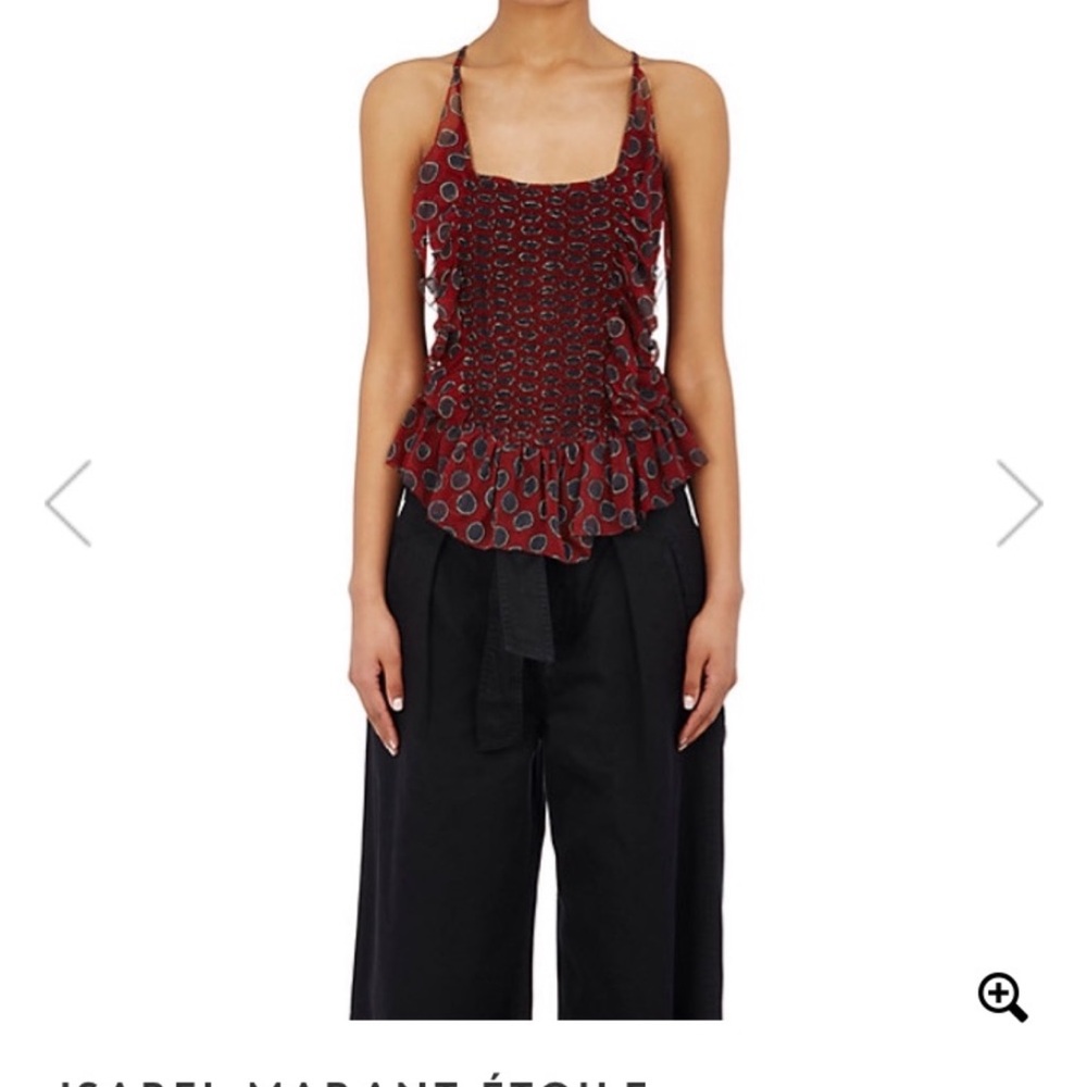 Isabel Marant Étoile burgundy and Gray Camisole. Worn two times
